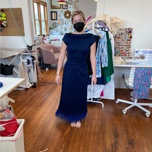 Backless Custom Gown